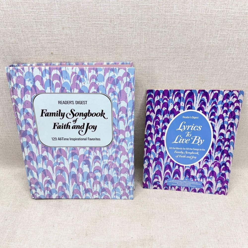 Readers Digest Family Songbook of Faith and Joy 1975 Spiral Bound with Lyrics